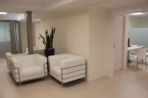 Sala de espera Ginemed Valencia Consuelo